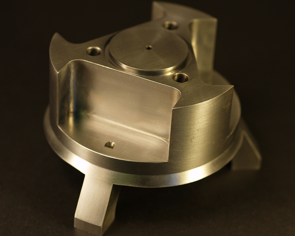 high-precision CNC machined metal part