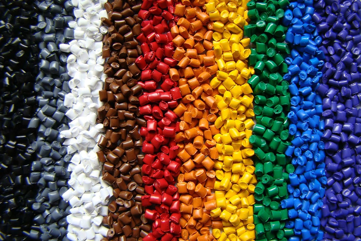 plastic pellets