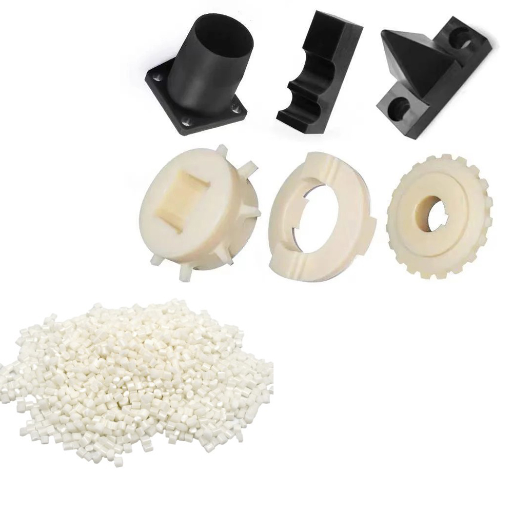 ABS plastic pellets and injection molded parts