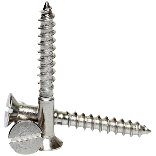 countersunk screws