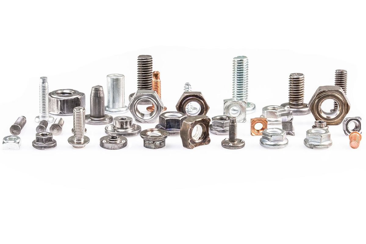 weld nuts and other threaded hardware