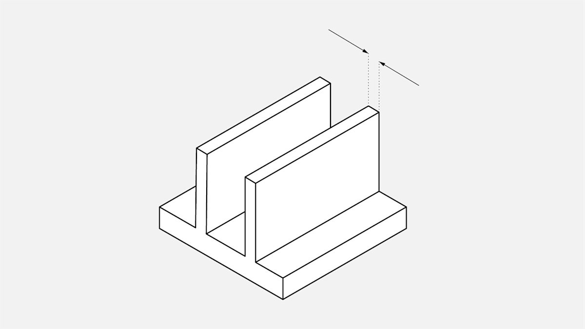 wall thickness in sls 3d printing design