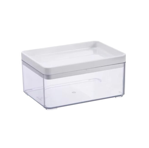 Customizable Mini clear Plastic Refrigerator Storage Pet Boxes With Lid for Home Storage