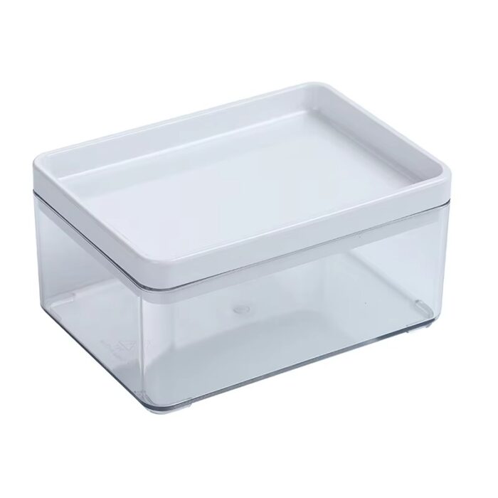 Customizable Mini clear Plastic Refrigerator Storage Pet Boxes With Lid for Home Storage