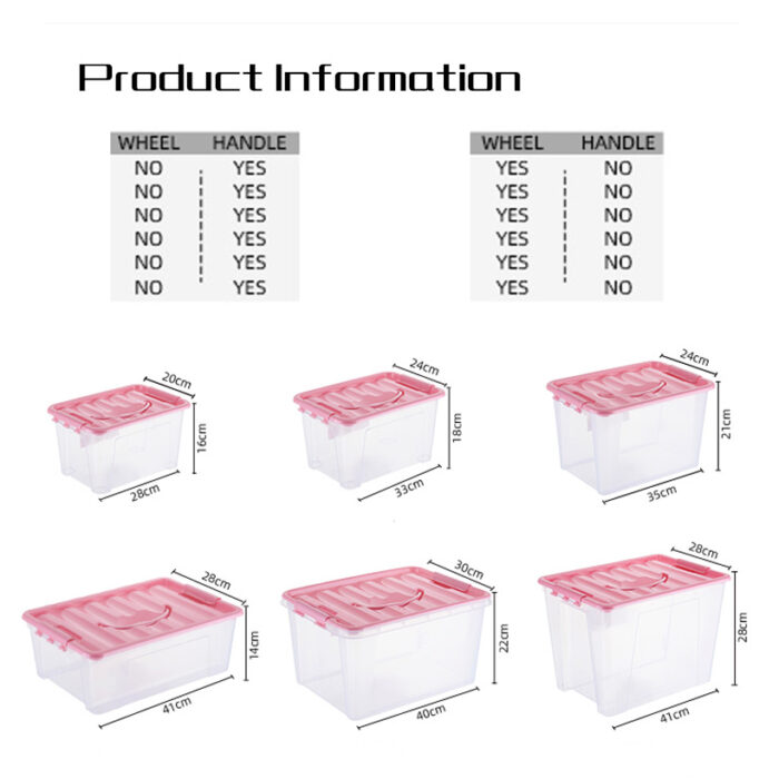 Customizable Popular Thickened Upgraded Pressure-resistant Storage Organizer Bins