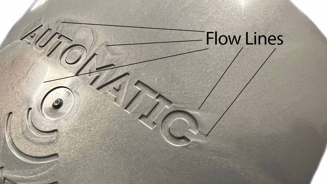 flow lines in injection molding