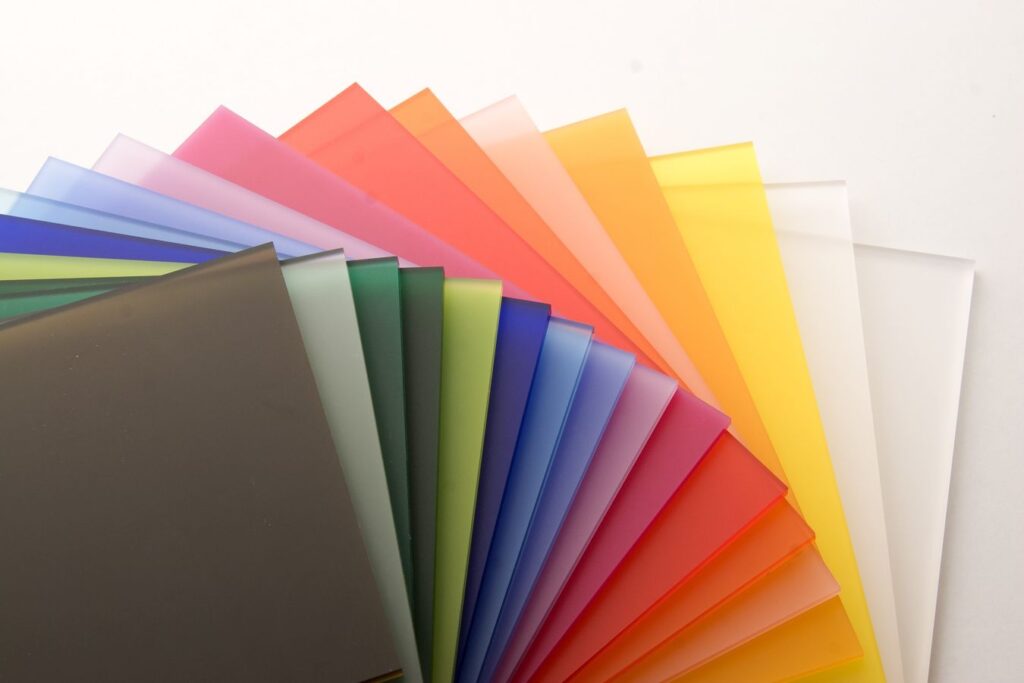 PMMA acrylic glass plastic material