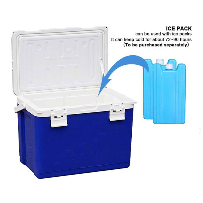 12L/25L Insulated Plastic Ice Chest Insulin Foam Vaccine Transport 12.6QT/26.4QT Cooler Box