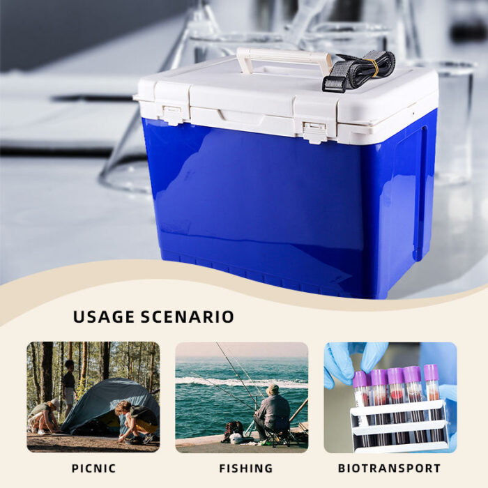 12L/18L/25L Portable Cooler Box Insulin Pen Medicine Carrying 12.6QT/19QT/26.4QT