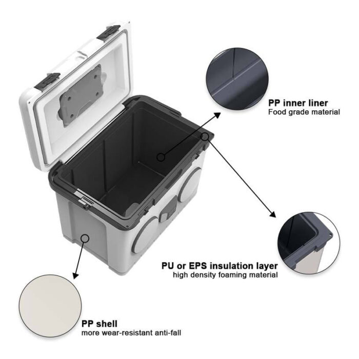 15L/20L/28L Multi-functional Music Radio Coolers with Speakers 15.8QT/21.1QT/29.6QT