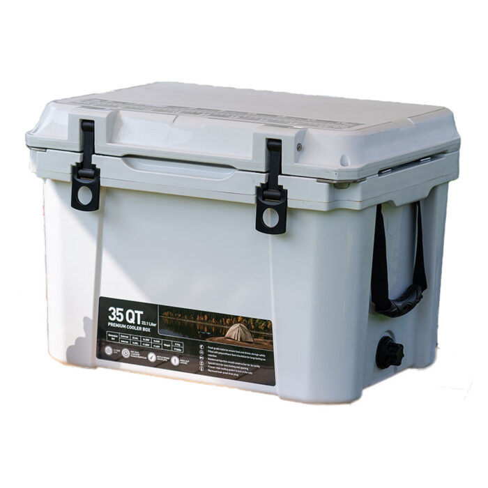 25QT/35QT/55QT Plastic Cooler Box 23.6L/33.1L/52.1L Customizable OEM Factory HC038126 - Image 3