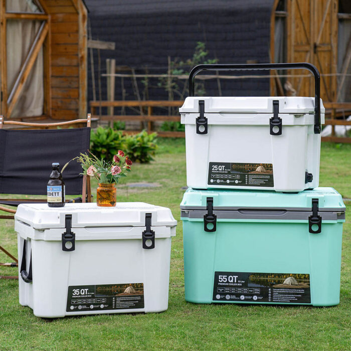 25QT/35QT/55QT Plastic Cooler Box 23.6L/33.1L/52.1L Customizable OEM Factory HC038126 - Image 8