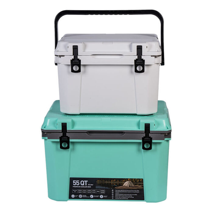 25QT/35QT/55QT Plastic Cooler Box 23.6L/33.1L/52.1L Customizable OEM Factory HC038126 - Image 2