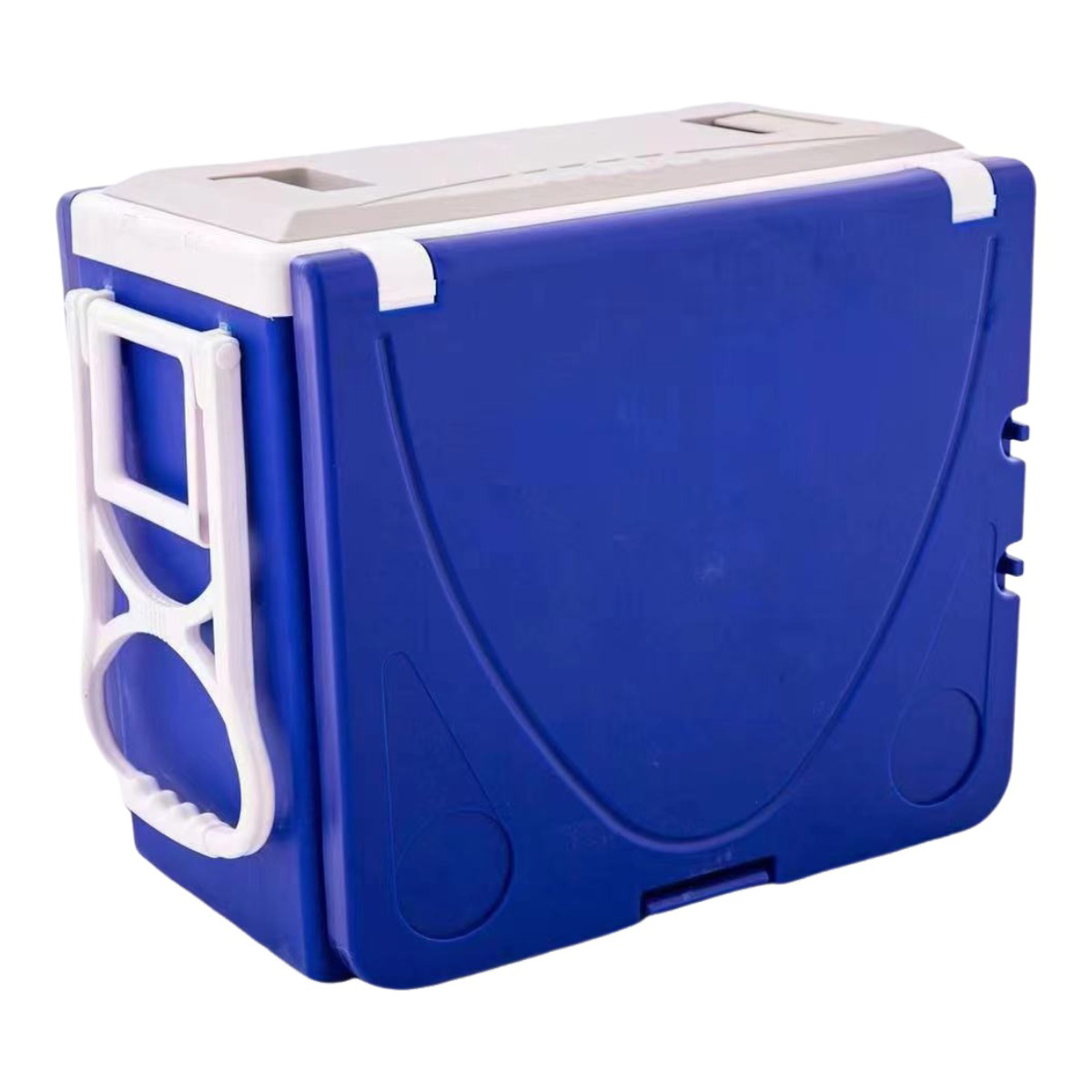 28L Portable Folding Table Cooler Box Set 29.5QT Outdoor Camping Rectangle Barbecue