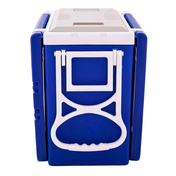 28L Portable Folding Table Cooler Box Set 29.5QT Outdoor Camping Rectangle Barbecue
