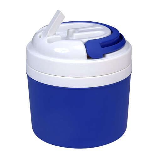 2L Insulated Plastic Drink Water Cooler Jug with Straw Lid