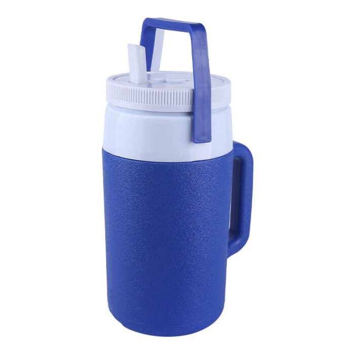 2L Thermal Power-Free Cooler Jug with Straw Lid and Handle for Outdoor CJ04X505