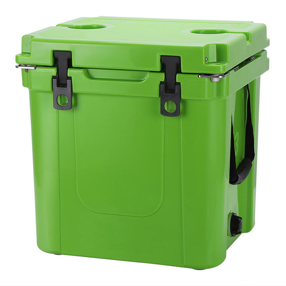 33QT Insulated Rotomolded Portable Plastic Hard Cooler Box 31.2L Ice Chest Chilly Bin