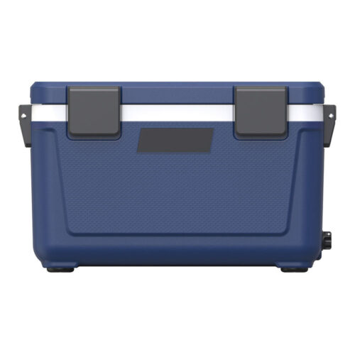 45QT Insulated Cooler Box 42.6L with Ice Pack Fishing Tube Holder
