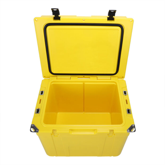 55QT Customized Plastic Rotomolded Beverage Cooler 52L Ice Box for Outdoor