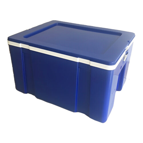 66L Big Insulated Waterproof Cooling Ice Cooler Box 69.7QT for Outdoor Fish Fresh Distribution