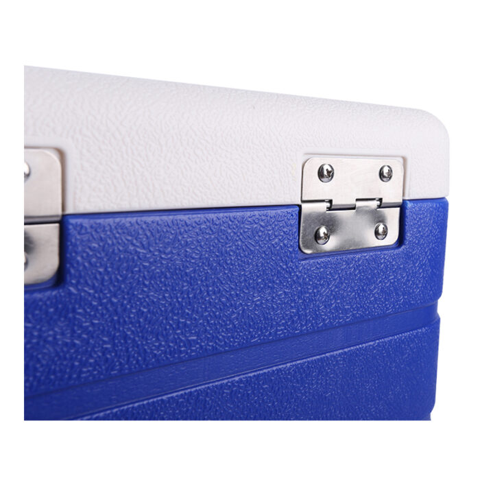 6L Thick PU Foam Ice Chest Portable 6.3QT Vaccine Cooler Box Insulated With Thermometer