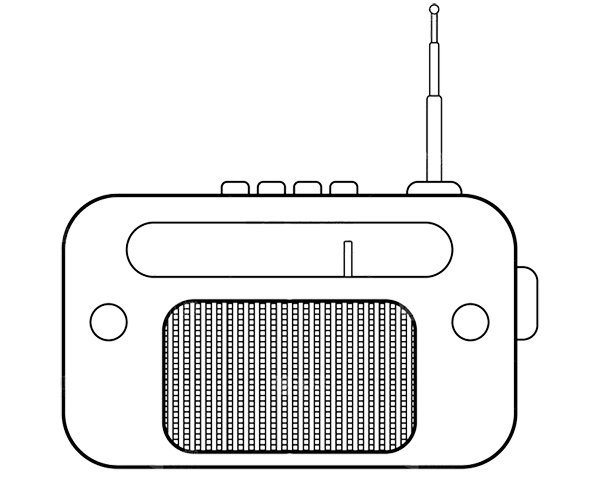 Audio-and-Video-Equipment-drawing Audio & Video Equipment