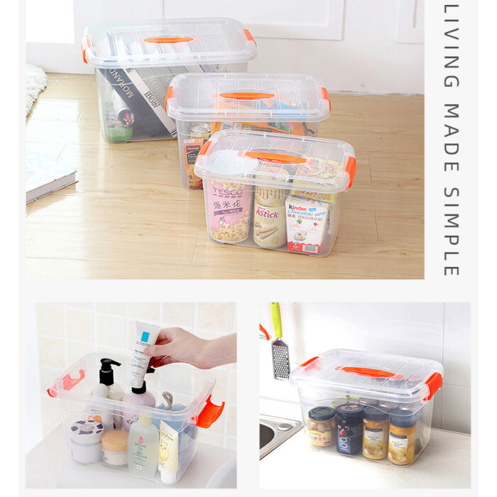 Household Plastic Storage Box Container Bin Stack and Multi-purpose Sundries
