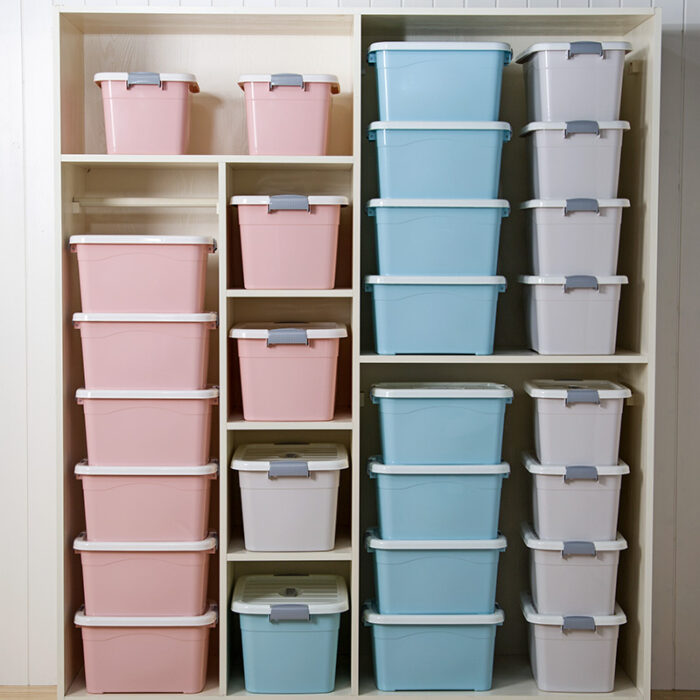 Household Plastic Storage Box Container Bin Stack and Multi-purpose Sundries