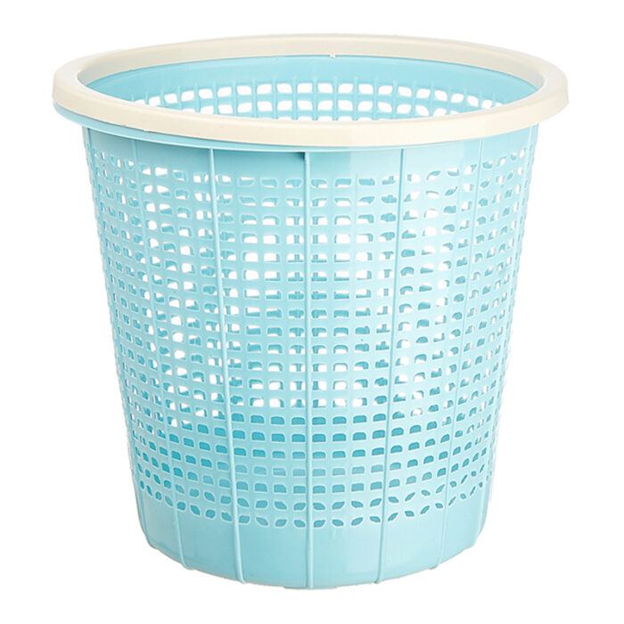 Multifunctional Round Garbage Can Plastic Trash Bin Household Dustbin