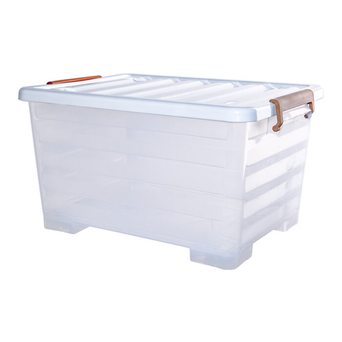 Strong Sealed Large Load Bearing Plastic Storage Box Useful Organizer