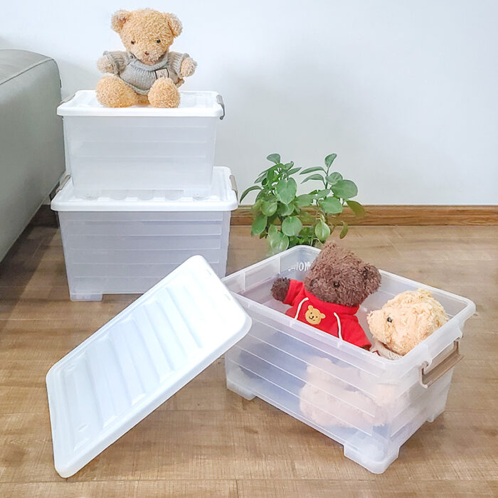 Strong Sealed Large Load Bearing Plastic Storage Box Useful Organizer