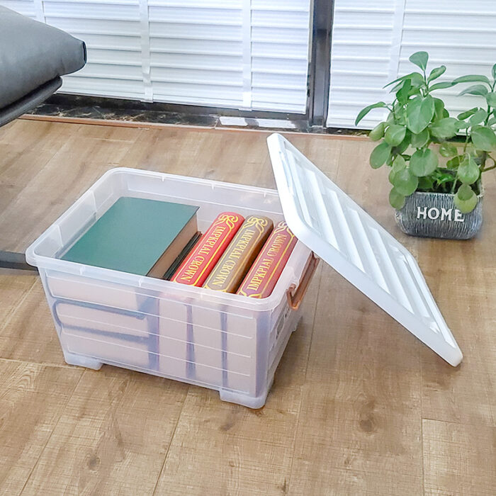 Strong Sealed Large Load Bearing Plastic Storage Box Useful Organizer