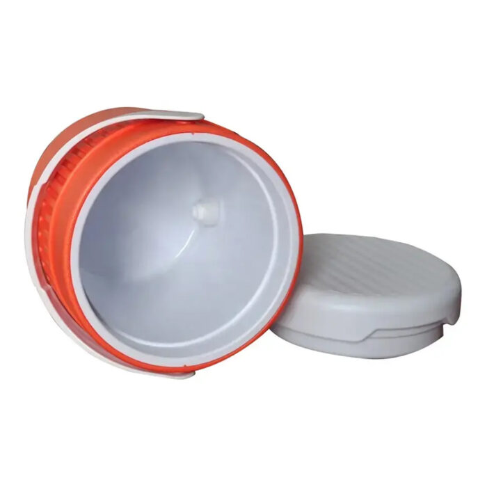 4QT Plastic Bucket Cooler Jug with Handle Round Barrel 3.8L Beverage Dispenser