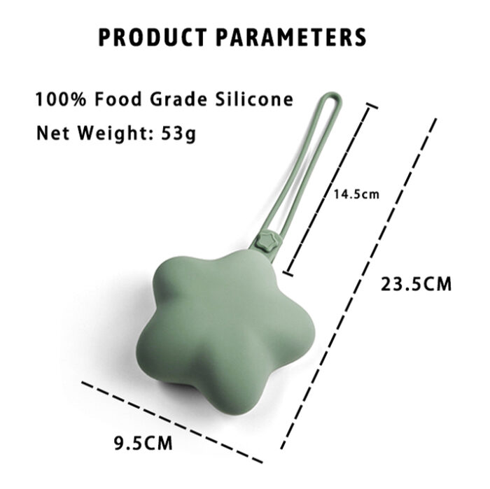 Baby Feeding Set Silicone Bib Plate Spoon Fork Pacifier Case Clip Toddler Sippy Cup