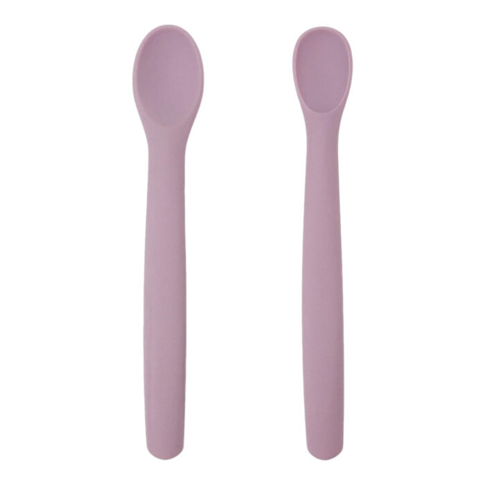 Bendable Silicone Spoon with Soft Tip Infant Feeding Utensils Baby Training