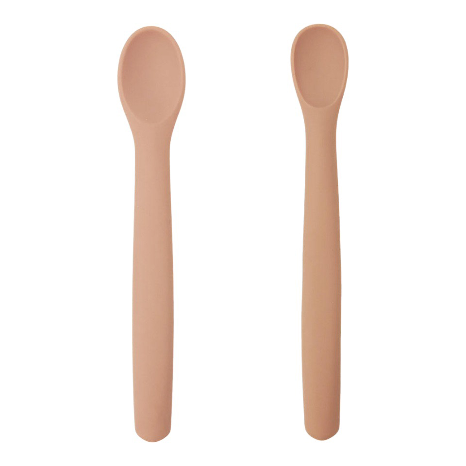 Bendable Silicone Spoon with Soft Tip Infant Feeding Utensils Baby Training