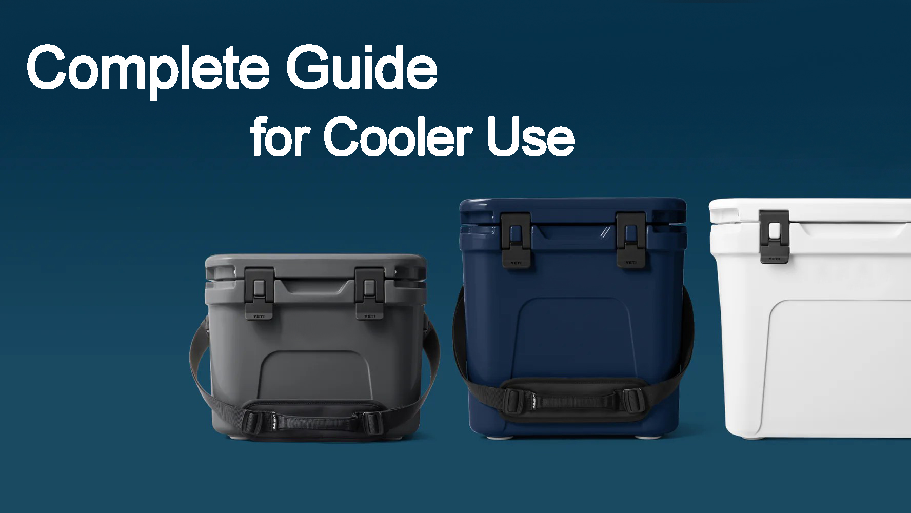 complete guide for cooler use