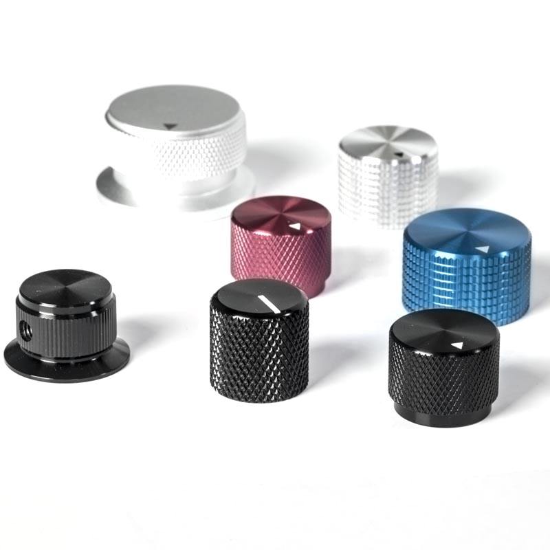 Custom Design Brass Stainless Steel Aluminum Knurled Potentiometer Volume Control Knob