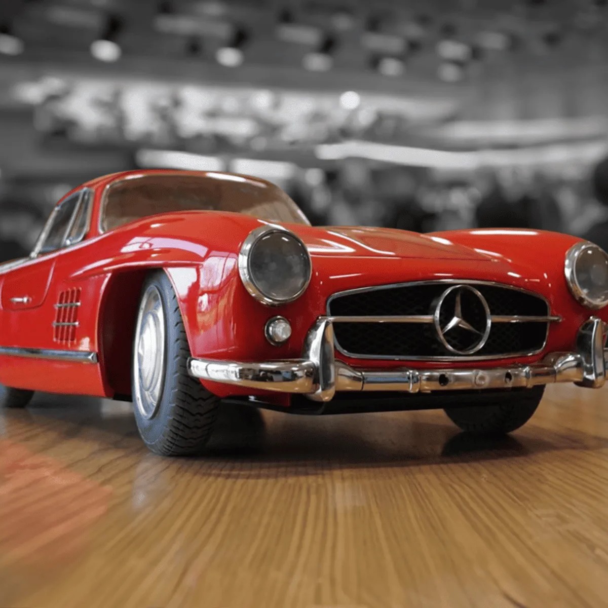 a car model completely printed and post-processed by kingstar