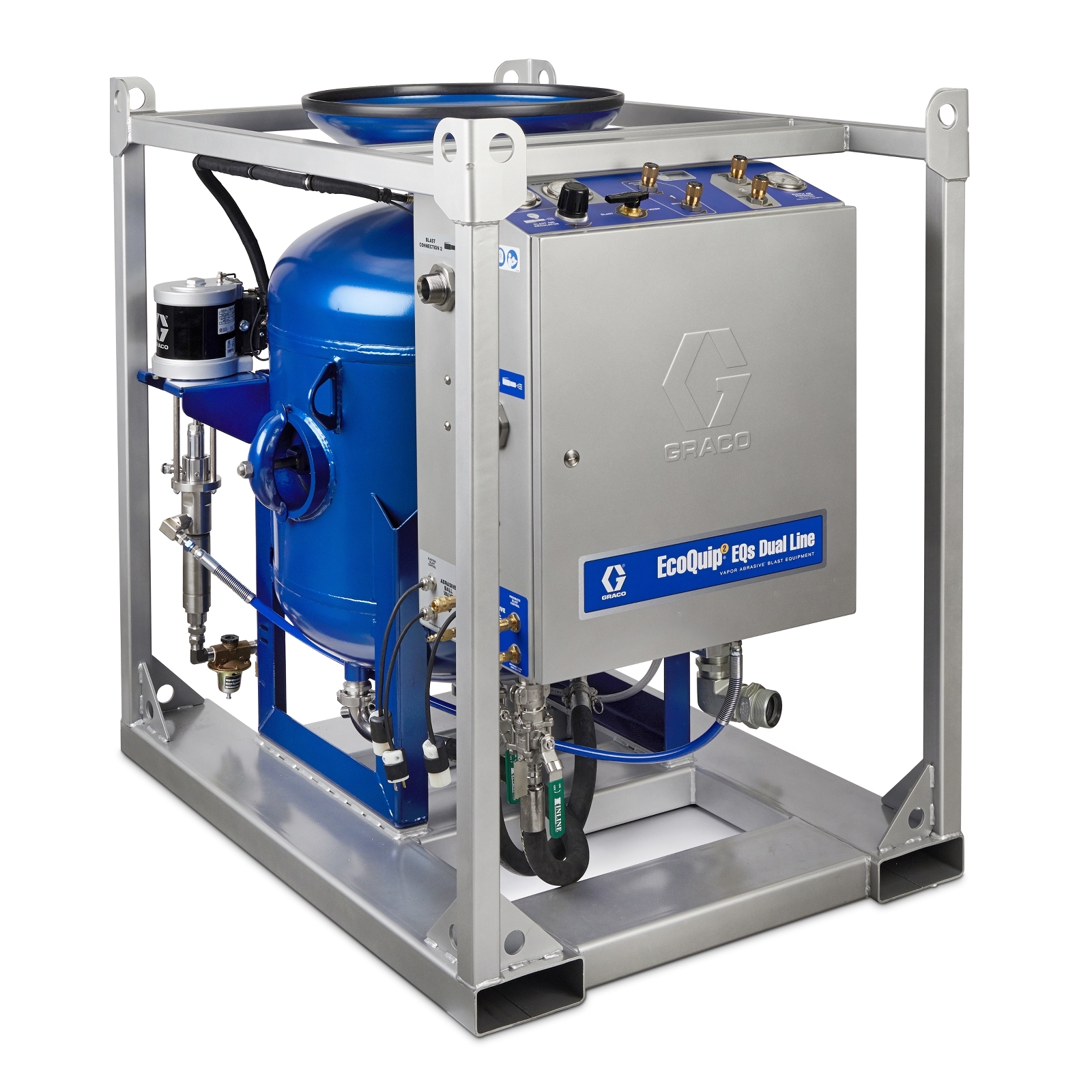 EcoQuip 2 Water-Air Blending Sandblasting System