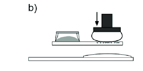 Schematic of pad printing process step 2