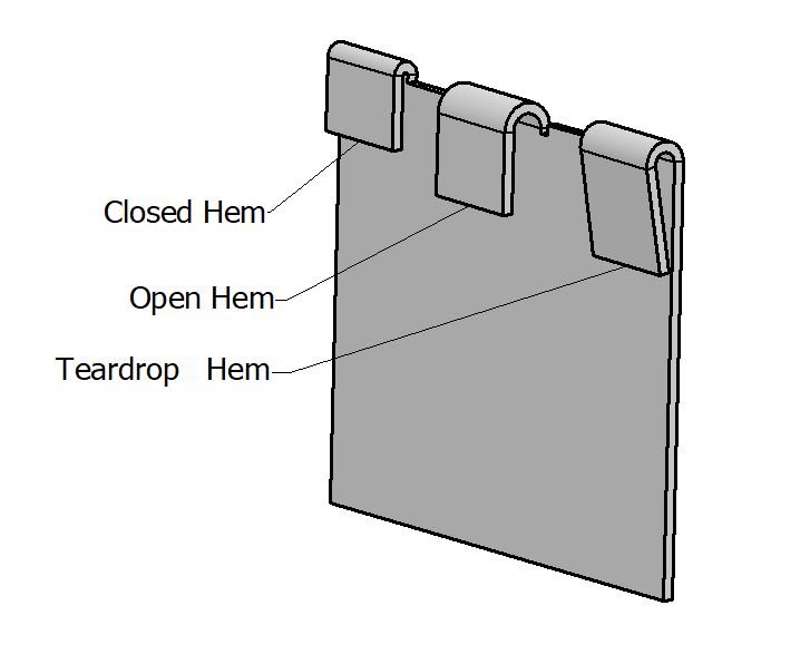 three types of sheet metal hemming