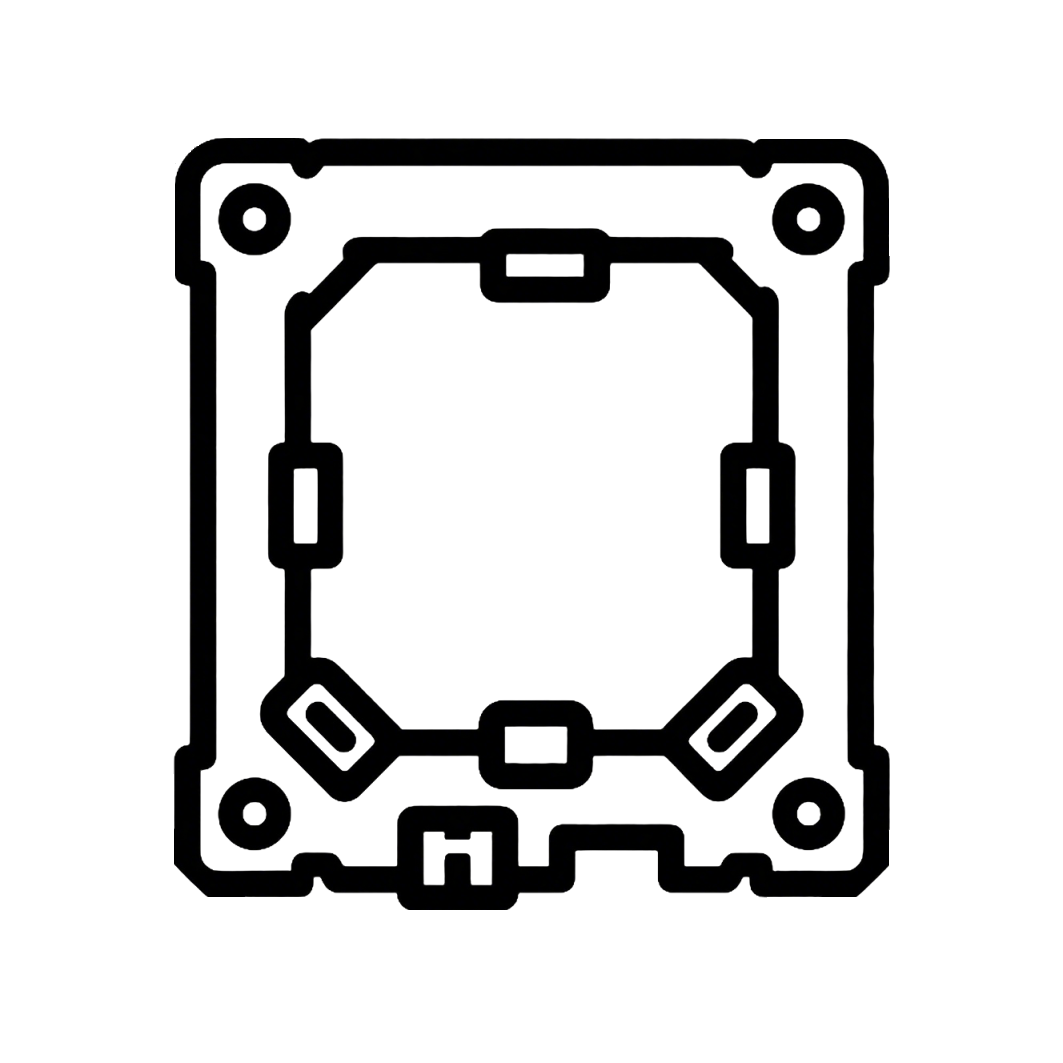 mud injection mold icon