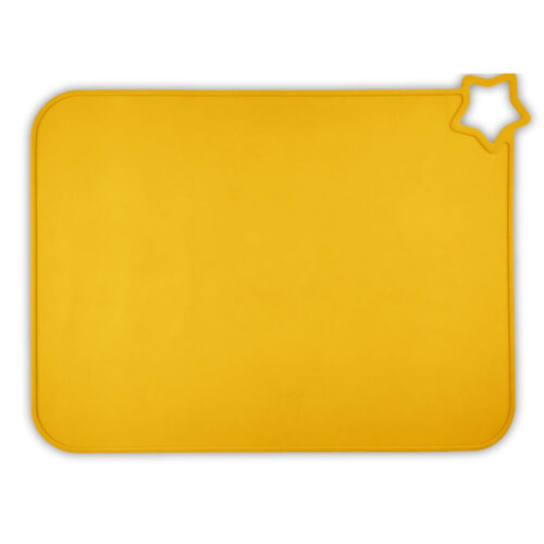 Pattern Food Grade BPA Free Non-toxic Food Catch Silicone Baby Placemat