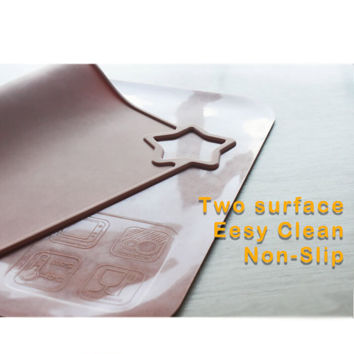 Pattern Food Grade BPA Free Non-toxic Food Catch Silicone Baby Placemat