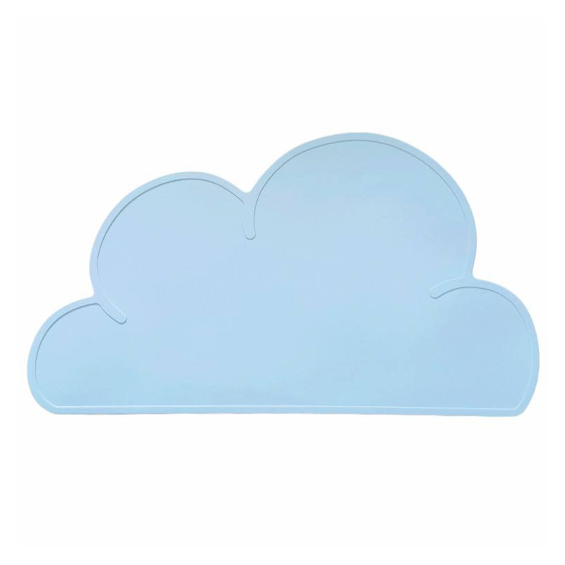 Silicone Baby Place Mat Cloud Shaped Waterproof & Non-slip Placemats