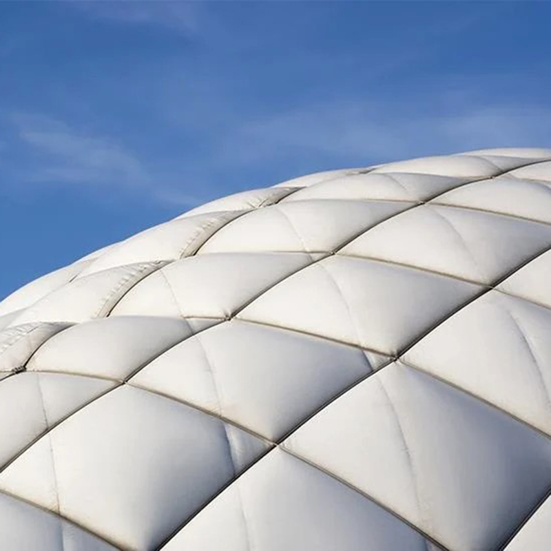 court tennis roof with teflon etfe coating