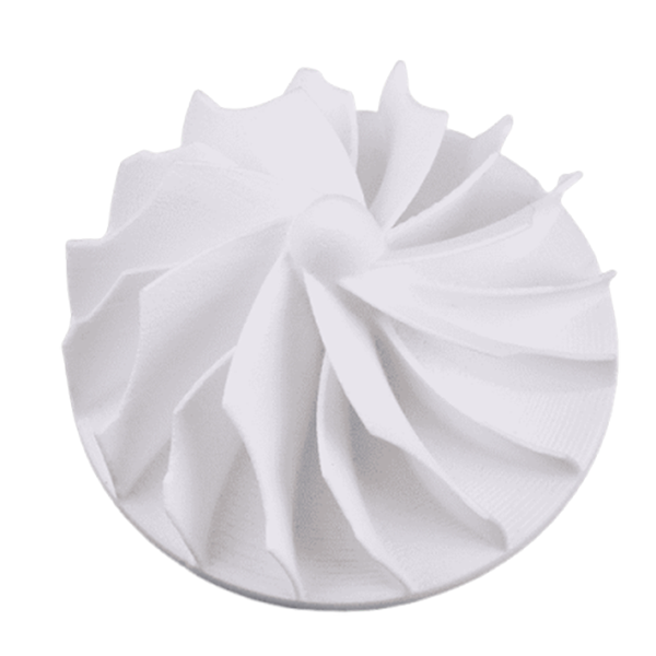 pa 12 white sls printed part
