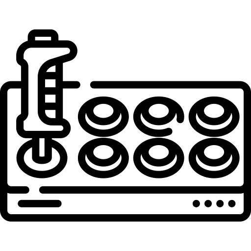 traditional injection mold icon